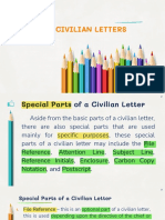 The Civilian Letters
