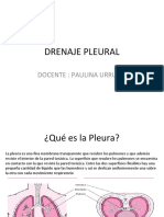 DRENAJE PLEURAL AUTOR PAULINA URRUTIAt