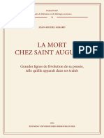 La Mort Chez Saint Augustin: Grandes Lignes de L'évolution de Sa Pensée, Telle Qu'elle Apparaît Dans Ses Traités