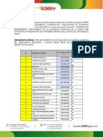 Solicitud Justifcación Precios