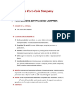 Procesos Adm de Negocios - Coca Cola