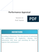 Performance Appraisal 