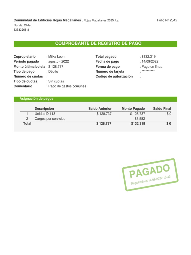 Comprobante de Pago n151376703829 | PDF | Finanzas y dinero