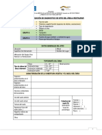 Ficha de Sistematización de Diagnostico de Sitio Del Área A Restaurar