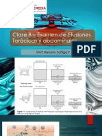 Clase 8 - Examen de Efusiones Torácicas y Abdominales: MVZ Renato Zúñiga F