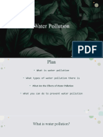 Water Pollution: Made by 6 MYP B Student Karolis Giržadas