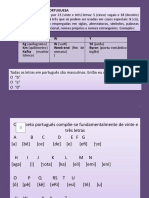 O alfabeto português e suas particularidades