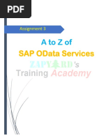 Assignment 3 A To Z of SAP OData Services Training 1661176117