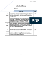 Instructional Strategy Materials