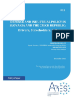 Czech and Slovak Defence Industrial Policies Compared