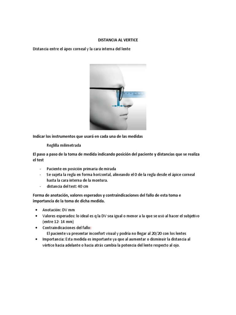 Distancia Al Vertice | PDF