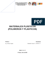 Unidad #3 - MATERIALES PLÁSTICOS