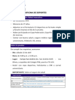 Requisitos Fútbol Masculino 2023 - I