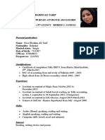 Bahraini Accountant Personal Details