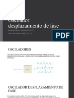 Oscilador Desplazamiento de Fase: Alejandro Palacio Mosquera 2205237 José David Yepes Clavijo 2205276