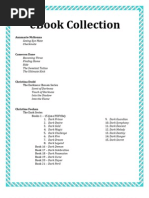 My Ebook Collection