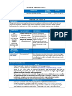 Sesión de Aprendizaje - 2dos