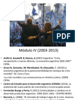 Módulo IV (2003-2013)