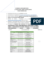 Nivel Secundario: Formulario de Inscripción On - Line Exámenes