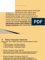 Pancasila Dalam Sejarah Perjuangan Bangsa