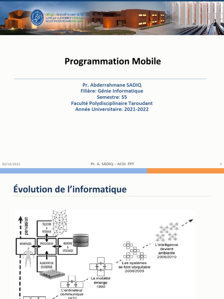 Langages de Programmation Android | PDF | Java (Langage de ...