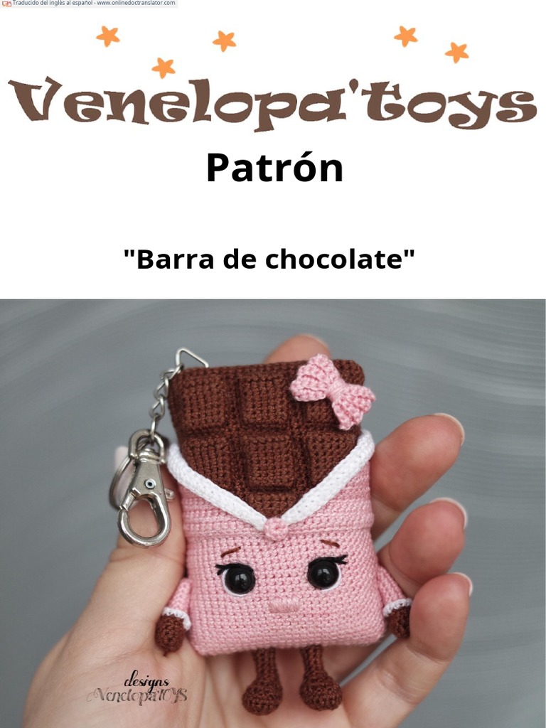 Barra Chocolate Spanish PDF Aguja de coser Artesanías