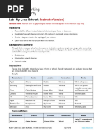 1.5.4 Lab - My Local Network - ILM