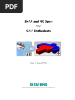 SNAP and NX Open For GRIP Enthusiasts: Version 10: October 2 2014