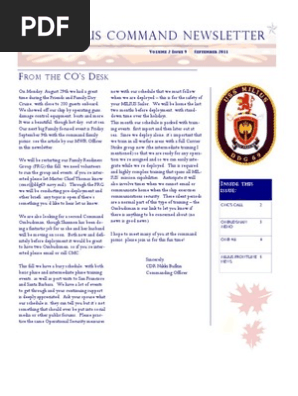 September '11 Newsletter