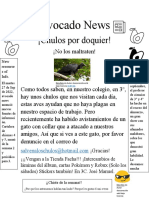 ¡Chulos Por Doquier!: Avocado News