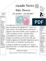 Avocado News: Baby Shower