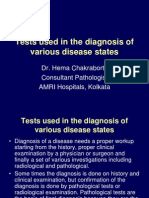 Tests Used in The Diagnosis of Various Disease States