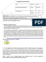 Examen Diagnóstico Pfa