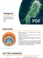 Bacterias Patógenas: Facultad de Ingeniería Tópicos Microbiológicos en Salud 2022-2