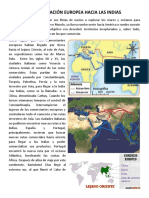 Exploración Europea Hacia Las Indias