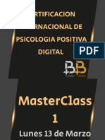 Certificacion Internacional de Psicologia Positiva Digital