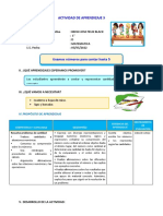 Actividad Dia Jueves Matematica