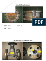 Main CSW PP Check Valve Aux BLR Ret Valve