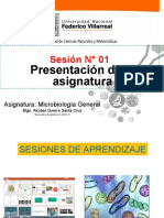Microbiología General - Presentación de la asignatura
