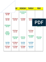 Horario Assistant 22-23