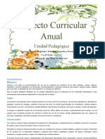 PROYECTO CURRICULAR 1° Y 2° 2022 y 2023