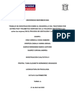 Desarrollo del TEPT por violencia obstétrica