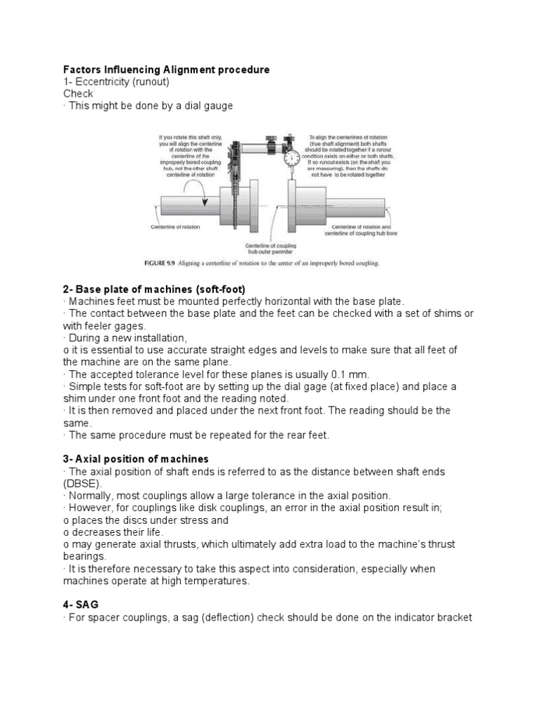 Machine Alignment Techniques Overview | PDF | Angle | Mechanical ...