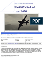 Messerschmitt 262a-1a and 262B: AVSIM Commercial Aircraft Review