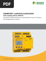 ISOMETER® IR425 User Manual | PDF | Alternating Current | Relay