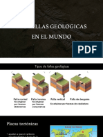 Las Fallas Geologicas en El Mundo