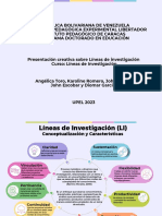 Líneas de Investigación