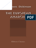 The European Anarchy: How the Lack of International Law and Order Led to Chronic Conflict