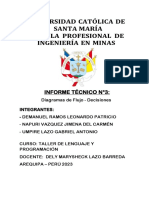 Universidad Católica de Santa María Escuela Profesional de Ingeniería en Minas