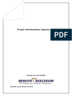 Projeto Interdisciplinar Agenda 2030: Salvador, Ba Julho de 2022